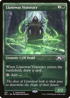Llanowar Visionary (promopack)