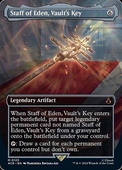 Staff of Eden, Vault's Key (borderless foil)