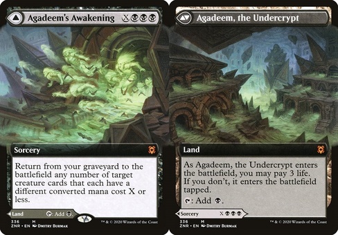 Agadeem's Awakening // Agadeem, the Undercrypt (extended art)