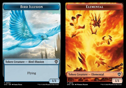 Bird Illusion // Elemental (token)