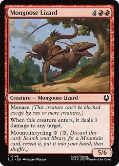 Mongoose Lizard (foil)