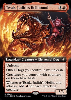 Tesak, Judith's Hellhound (extended art)
