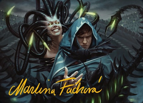 Phyrexian Arena (art series - signed)