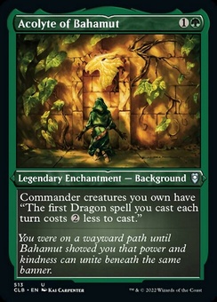 Acolyte of Bahamut (etched foil)