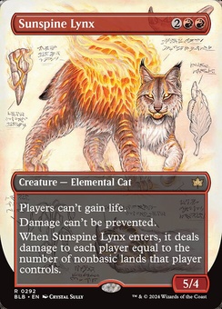 Sunspine Lynx (borderless foil)