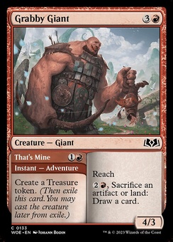 Grabby Giant // That's Mine (foil)
