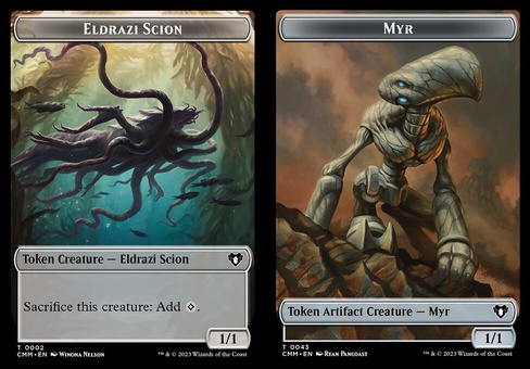 Eldrazi Scion // Myr (token)
