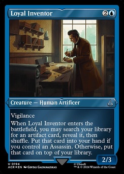 Loyal Inventor (etched)