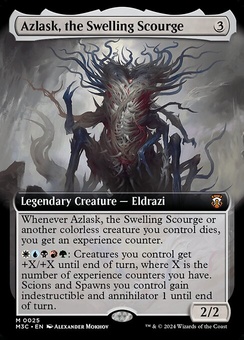 Azlask, the Swelling Scourge (extended art)