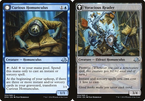 Curious Homunculus // Voracious Reader
