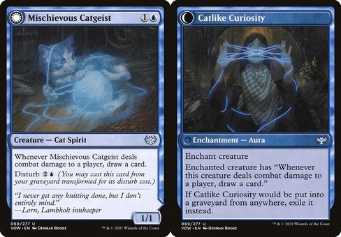 Mischievous Catgeist // Catlike Curiosity