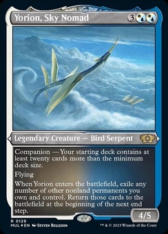 Yorion, Sky Nomad (etched foil)