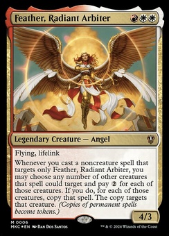 Feather, Radiant Arbiter (foil)