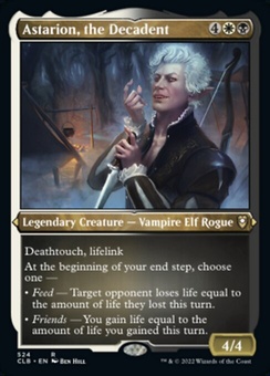 Astarion, the Decadent (etched foil)