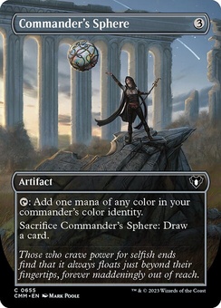 Commander's Sphere (borderless foil)