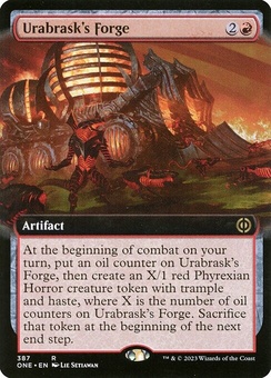 Urabrask's Forge (extended art foil)