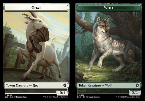 Goat // Wolf #32 (token)