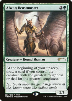 Abzan Beastmaster (FNM promo)