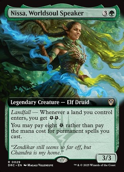 Nissa, Worldsoul Speaker (extended art)
