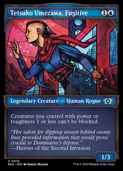 Tetsuko Umezawa, Fugitive (showcase halo foil)