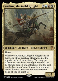 Arthur, Marigold Knight (foil)