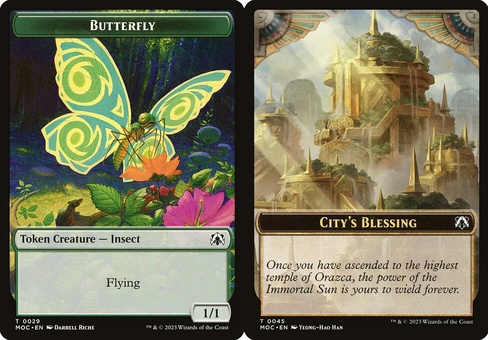 Butterfly // City's Blessing (token)