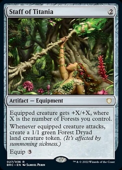 Staff of Titania (foil)