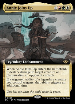 Annie Joins Up (extended art foil)
