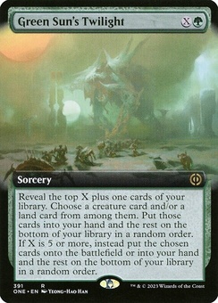 Green Sun's Twilight (extended art foil)