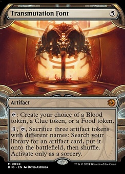 Transmutation Font (borderless vault foil)