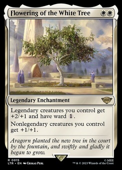 Flowering of the White Tree (foil)