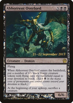 Abhorrent Overlord (prerelease promo, EX+)