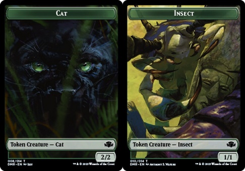 Cat #8 // Insect (token - foil)