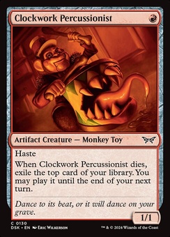 Clockwork Percussionist (foil)