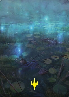 The Dead Marshes (art series - stamped)