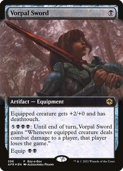 Vorpal Sword (extended art buyabox)