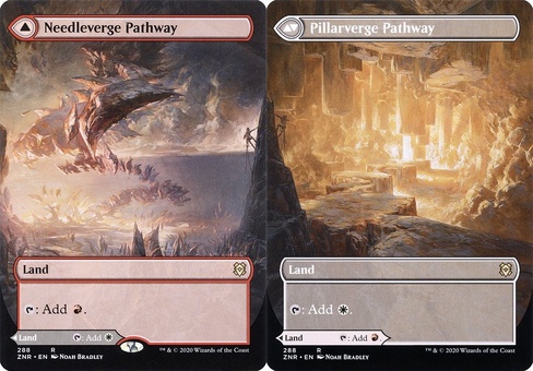 Needleverge Pathway // Pillarverge Pathway (borderless)