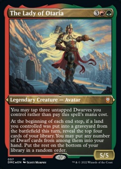 The Lady of Otaria (etched Foil)