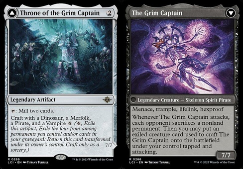 Throne of the Grim Captain // The Grim Captain