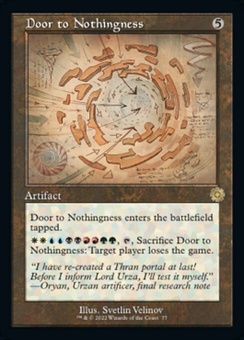 Door to Nothingness (showcase foil)