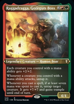 Raggadragga, Goreguts Boss (etched foil)