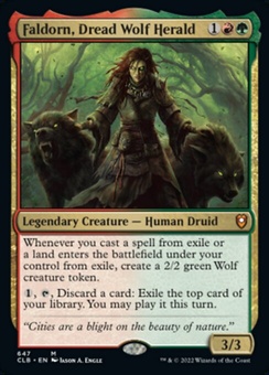 Faldorn, Dread Wolf Herald (foil)