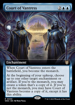 Court of Vantress (extended art - foil)