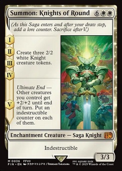 Summon: Knights of Round (foil)