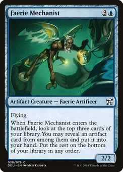 Faerie Mechanist (DDU mystery booster)