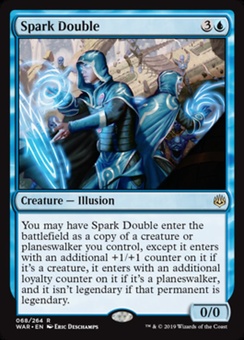 Spark Double (promo pack stamp - foil)