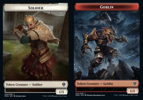 Soldier // Goblin (token - foil)