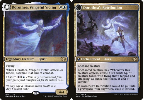 Dorothea, Vengeful Victim // Dorothea's Retribution (foil)