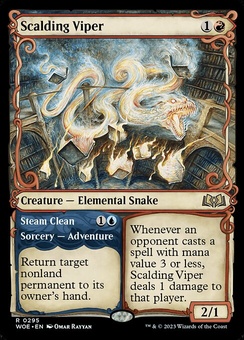 Scalding Viper (showcase foil)