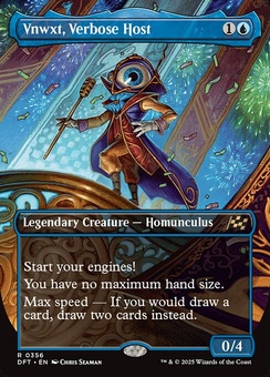 Vnwxt, Verbose Host (borderless foil)